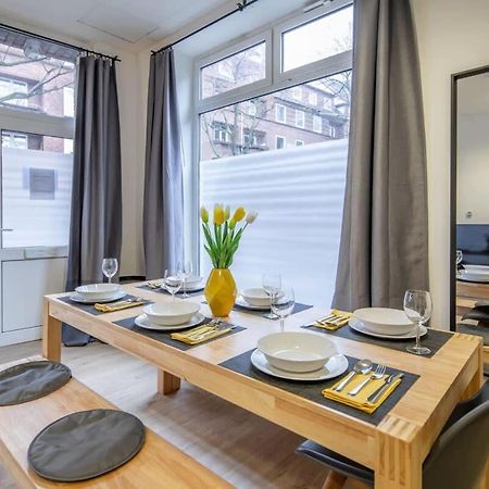Studio Family Loft Self Checkin Street Parking Hambourg Extérieur photo