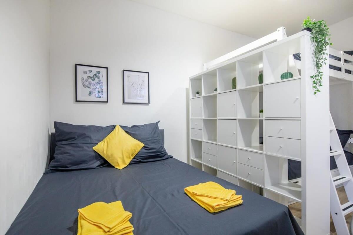 Studio Family Loft Self Checkin Street Parking Hambourg Extérieur photo