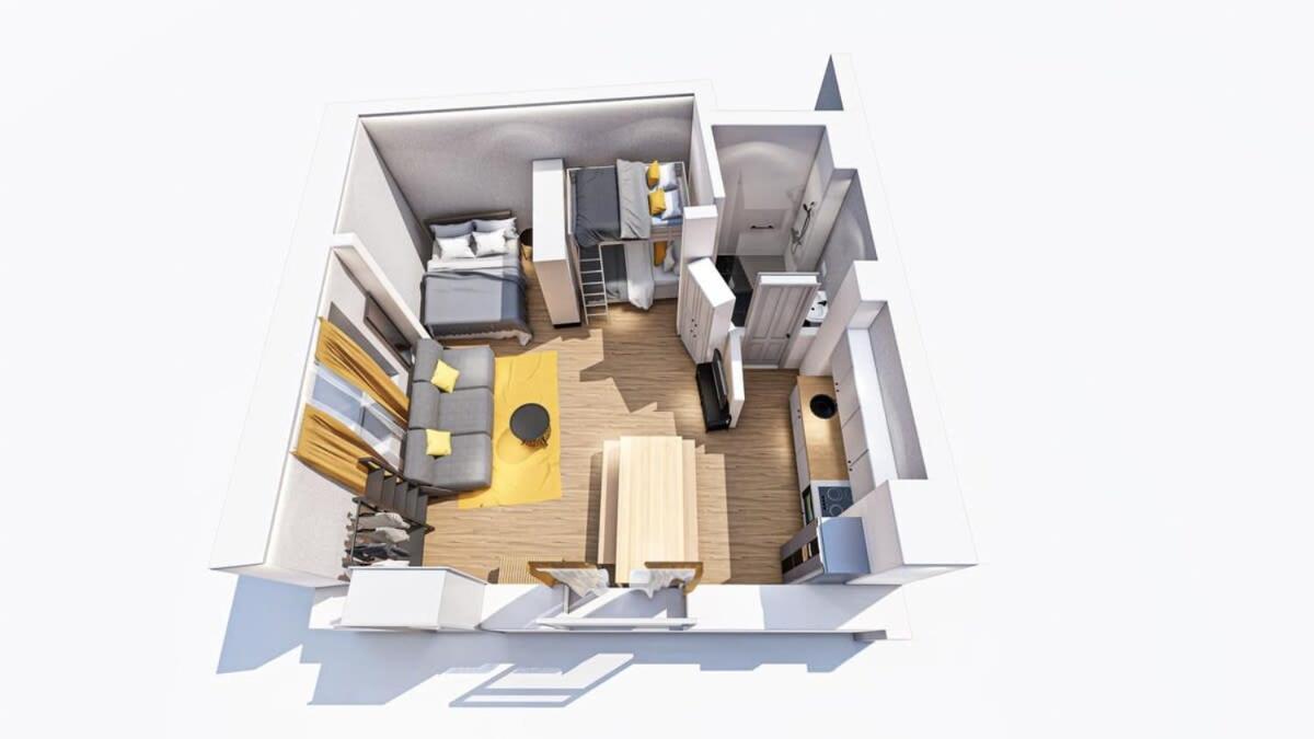 Studio Family Loft Self Checkin Street Parking Hambourg Extérieur photo