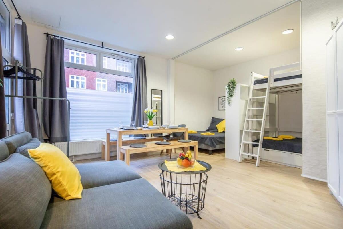 Studio Family Loft Self Checkin Street Parking Hambourg Extérieur photo